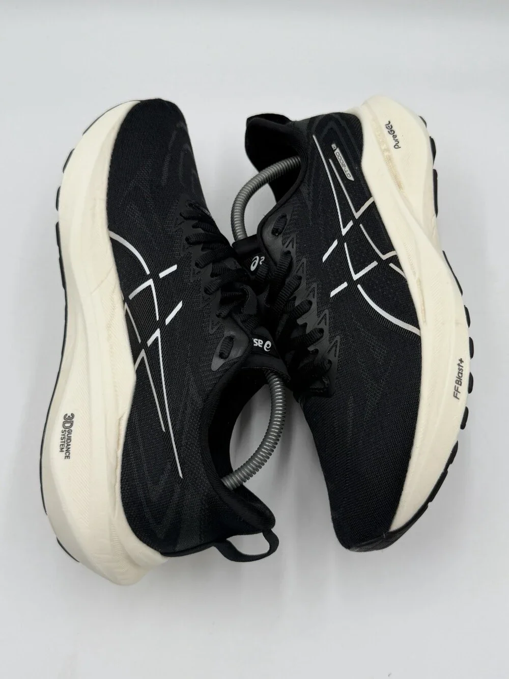 ASICS GT-2000 13 Women’s Size 10.5 PureGEL Running Shoes  Black White Narrow